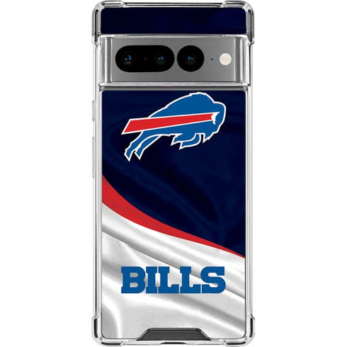 NFL Buffalo Bills Google Pixel 7 Pro Clear Case